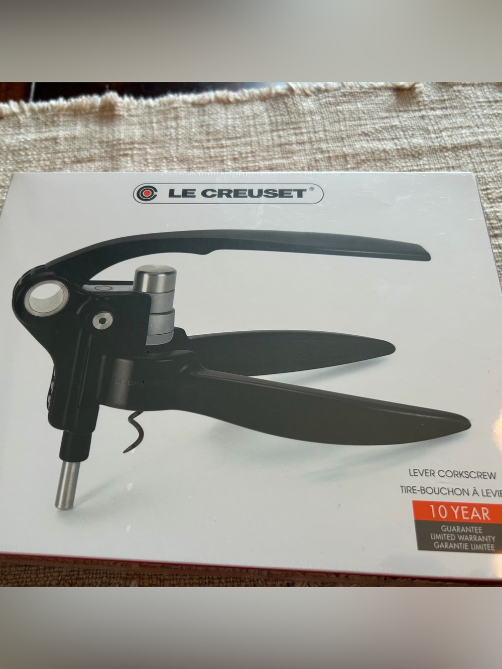 Lever Corkscrew w/Foilcutter LM250 by Le Crueset